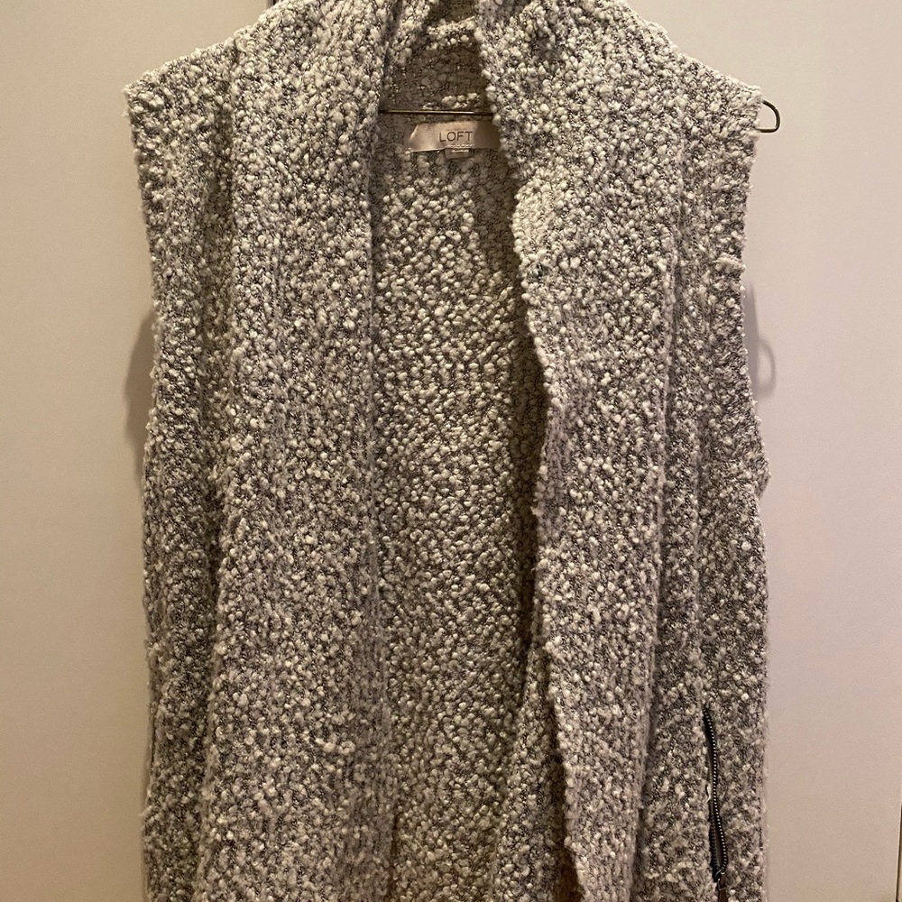 LOFT Cowl Neck Layering Vest